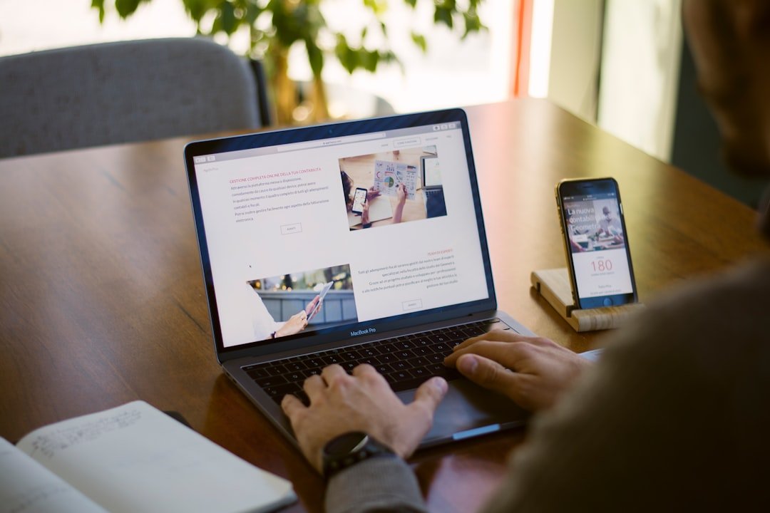 Laptop workspace for RevifyHub reviews and comparisons