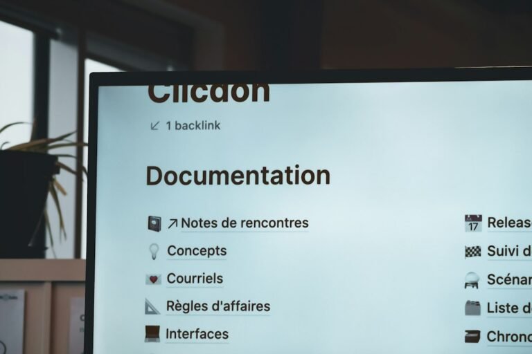 Computer screen representing OCR and digital text recognition